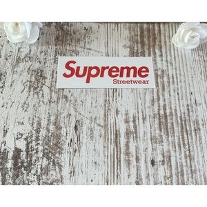 Brand new Supreme sticker